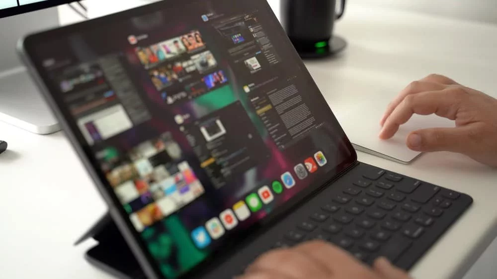 iPad Pro trackpad