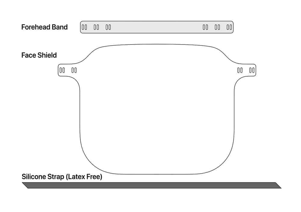 Apple spiega come funziona lo scudo facciale che sta regalando ai medici 1 Face Shield