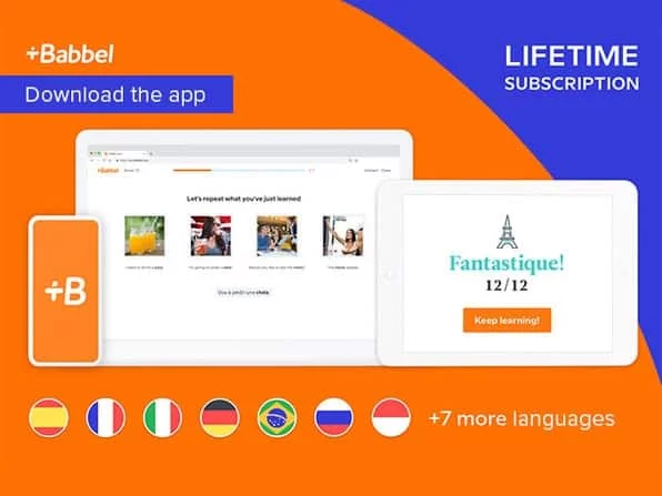Un abbonamento a vita a Babbel Language 1 Immagine incollata 02 04 20 14 33