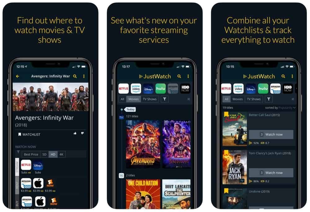 JustWatch, l’app per conoscere i nuovi contenuti caricati nei servizi di streaming 7 JustWatch