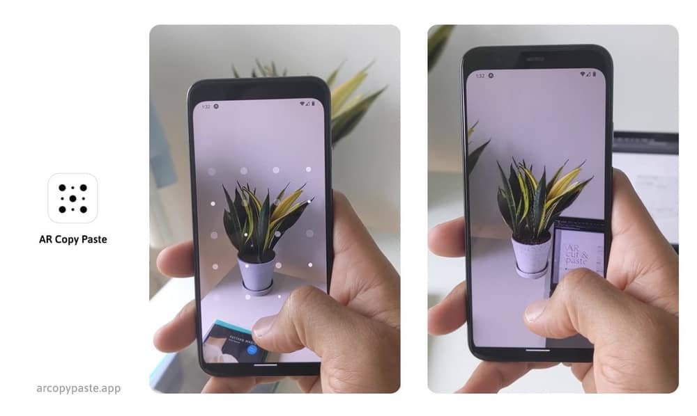 AR Copy Paste, l’app che rende virtuali gli oggetti reali 1 AR Copy Paste