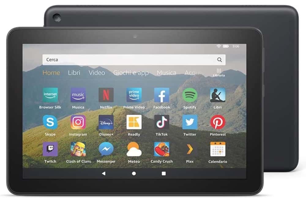 Tablet Fire HD 8 con schermo HD da 8