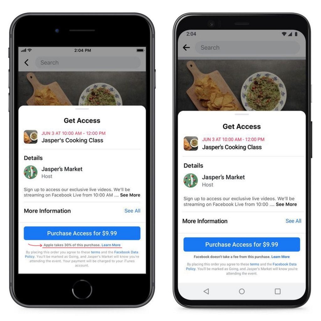 Chi ti elimina da Facebook? Te lo dice un'app per iPhone 1 App Facebook In App