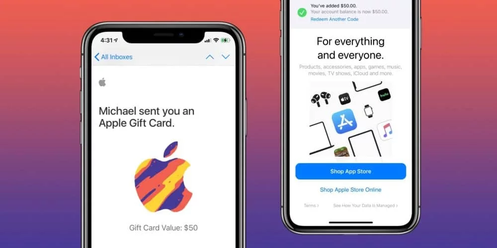 Le Apple Card possono essere usate per comprare app e prodotti Apple? Adesso sì 1 Apple Gift Card