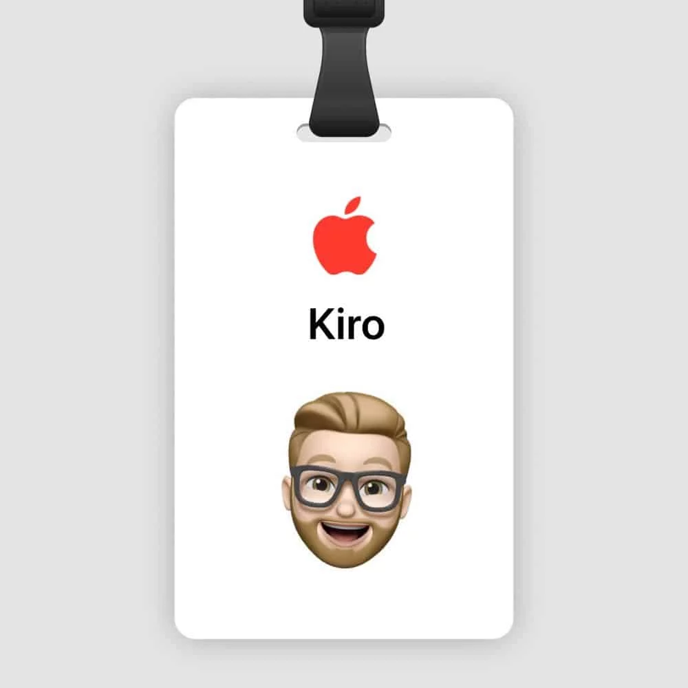 Come realizzare un badge Apple personalizzato 1 Badge Apple
