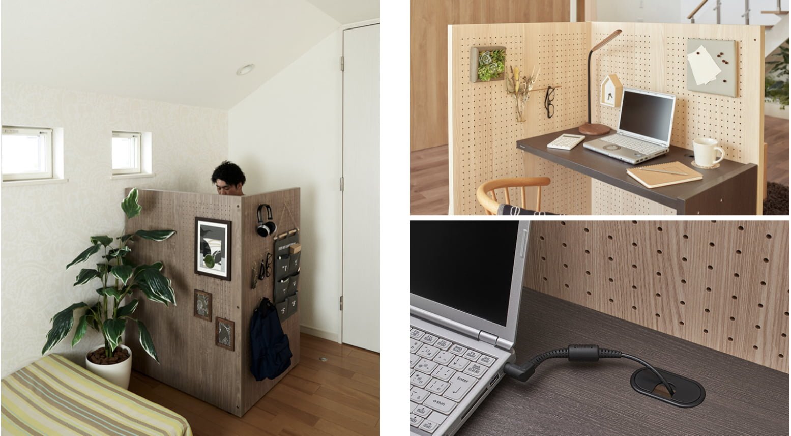 Panasonic ha creato un cubicolo fai da te per lavorare da casa 1 Il cubicolo realizzato da Panasonic
