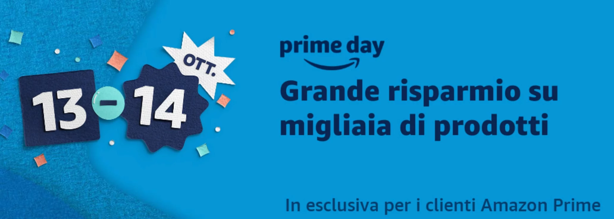 Prime Day 2020 si terranno tra il 13 e 14 ottobre 1 Prime Day 2020