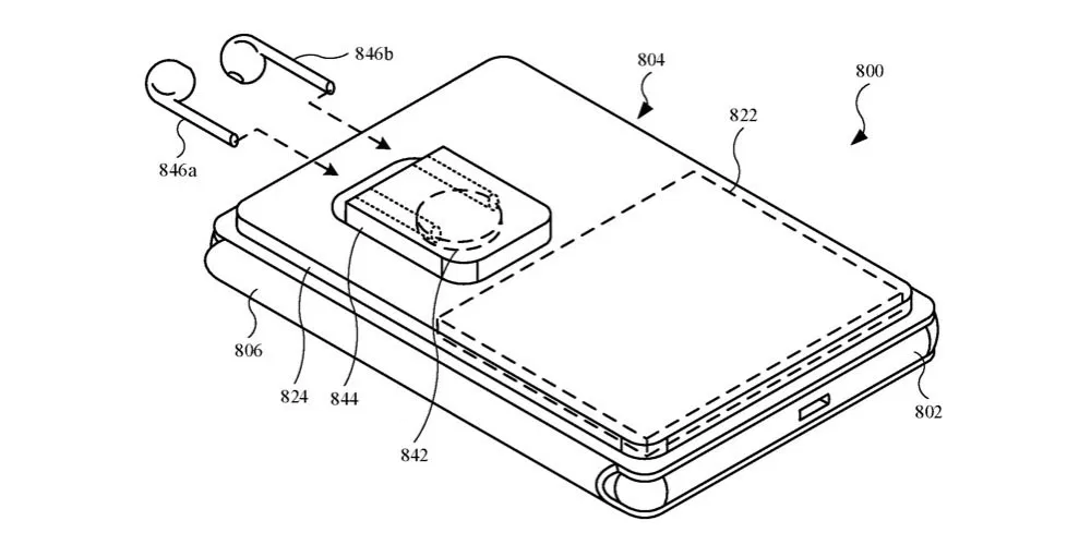 Apple sta già pensando alla batteria esterna con MagSafe 2 Il brevetto della Smart Battery Case con MagSafe e inserto per AirPods
