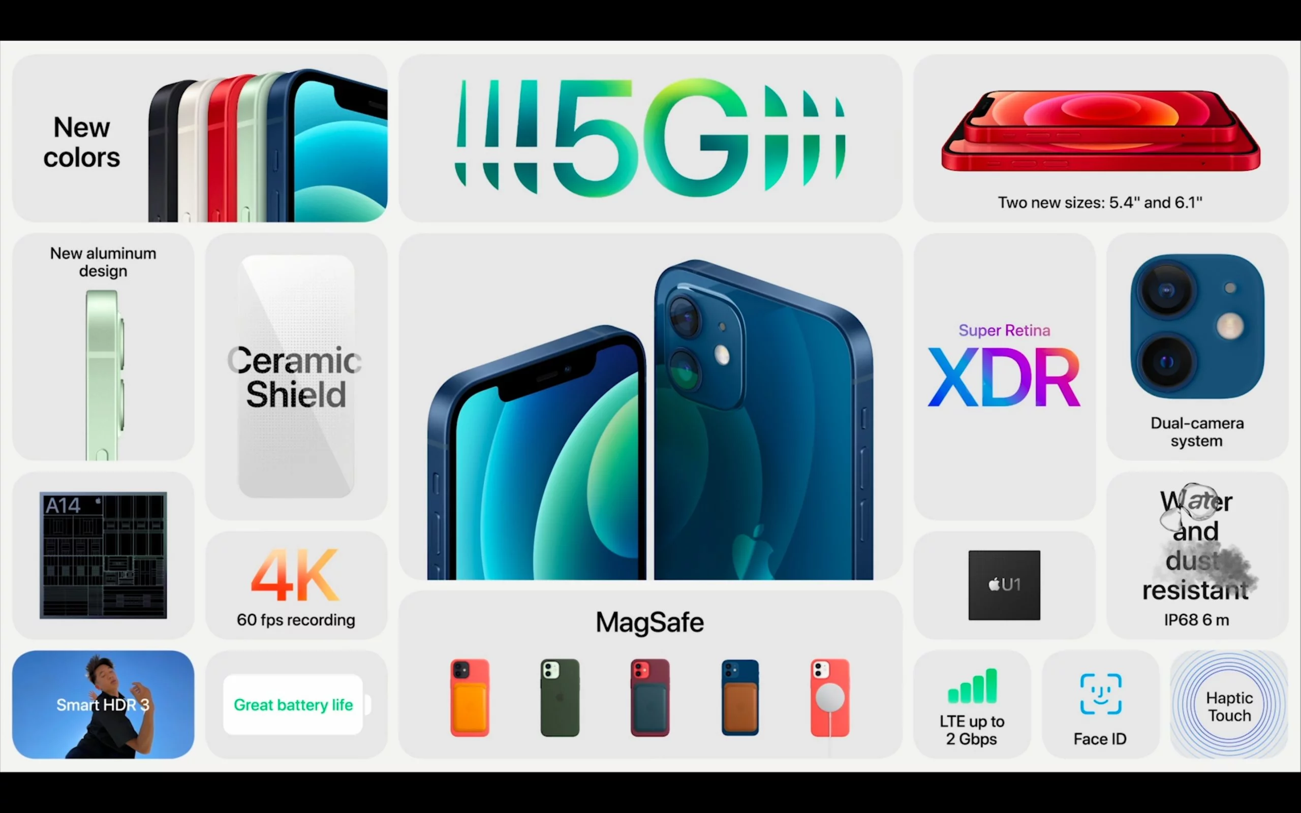 Tutto su iPhone 12 e iPhone 12 mini 3 La scheda dell’iPhone 12