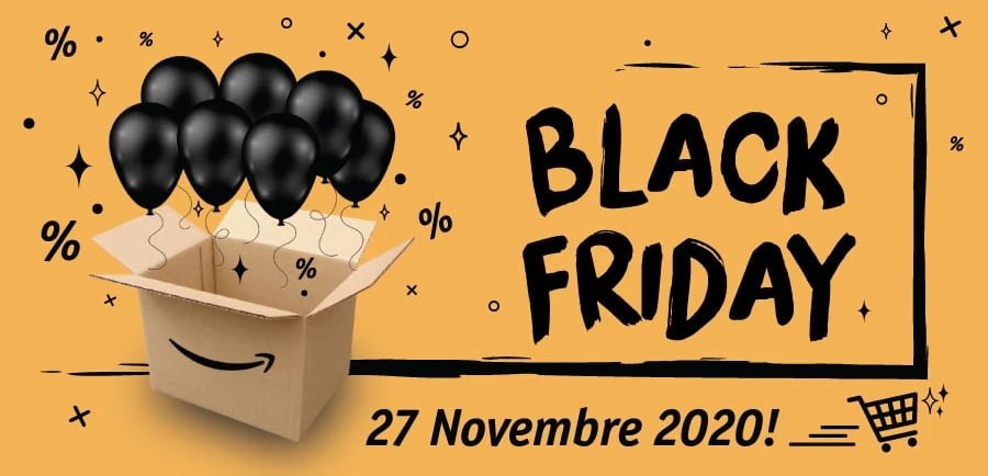 È iniziato il Black Friday 2020 su Amazon 1 Black Friday 2020