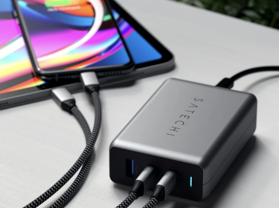 Il caricabatterie Satechi GAN Charger da 100 watt 1 Satechi GAN Charger