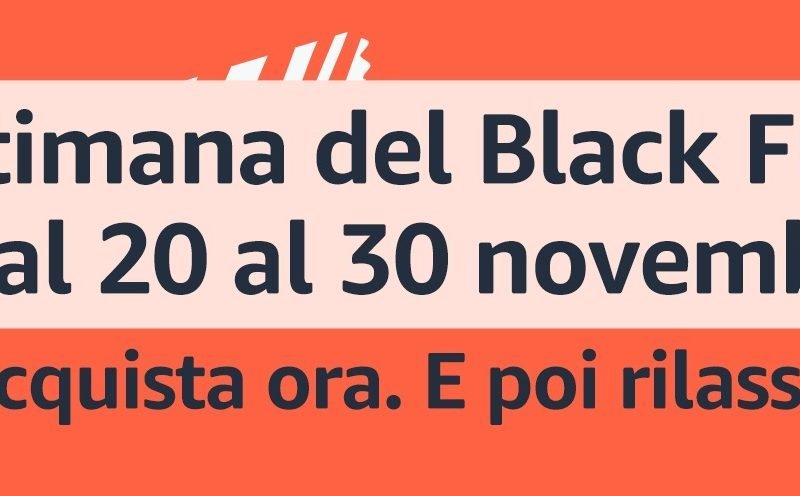 settimana Black Friday 2020