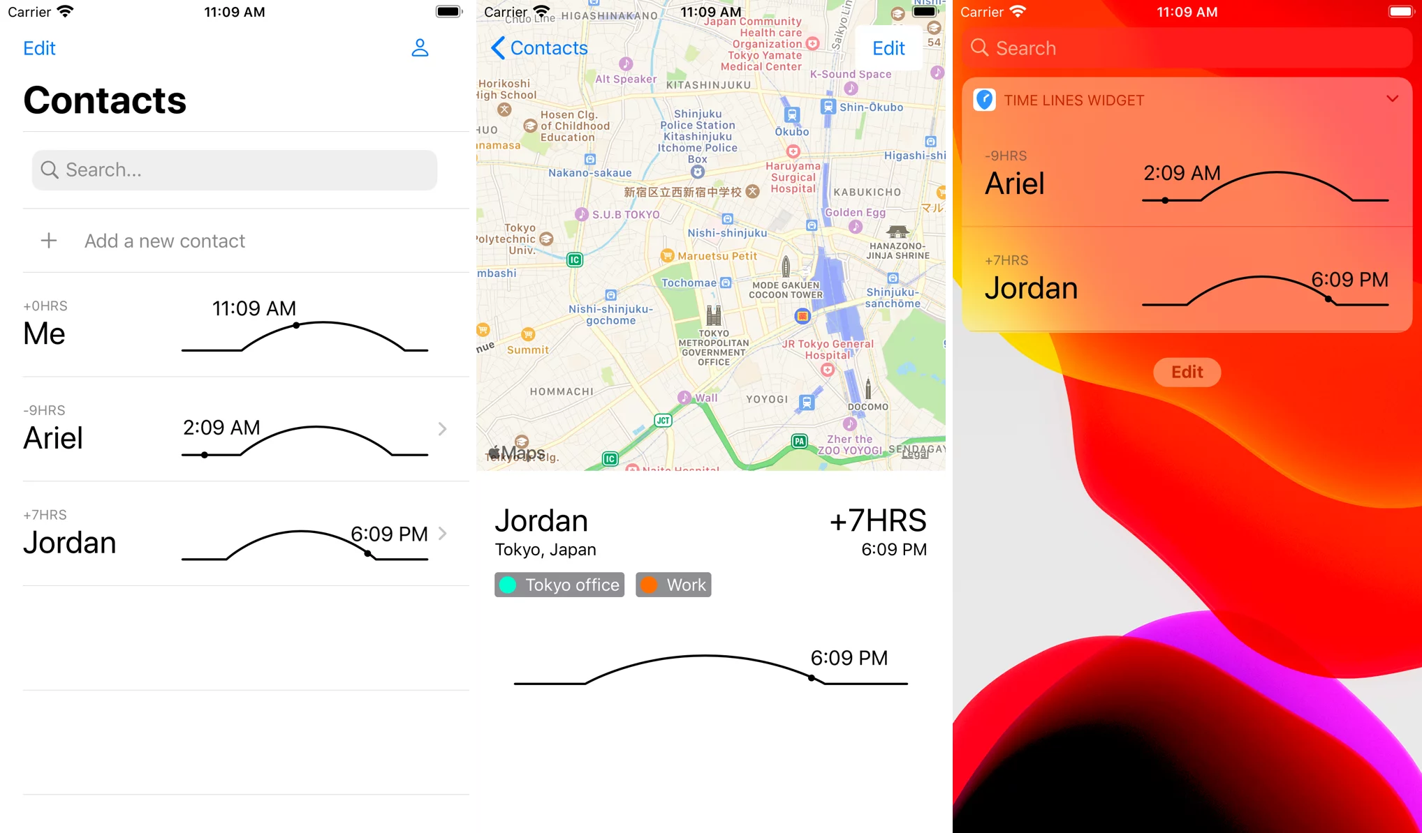 Time Lines, l’app che ti dice che ore sono presso amici e colleghi 1 L’app Time Lines