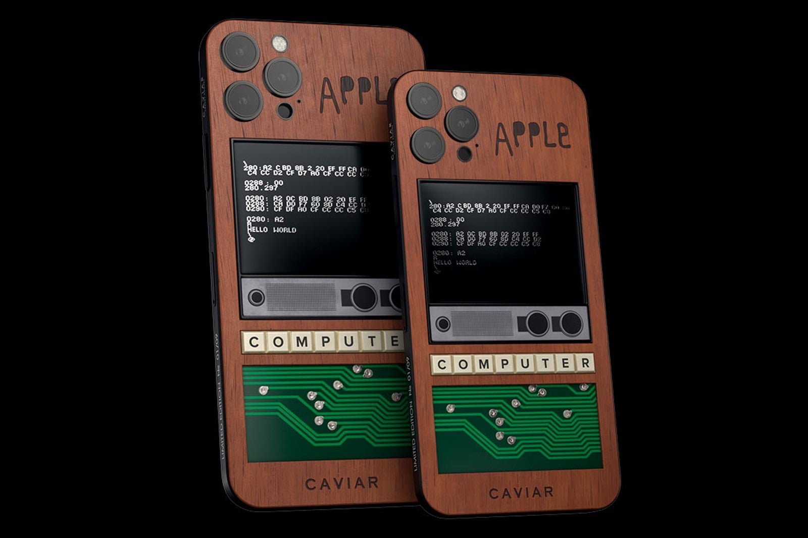 Caviar Apple 1, l’iPhone con un pezzo di Apple I integrato ma potrebbe essere falso 1 iPhone Apple 1