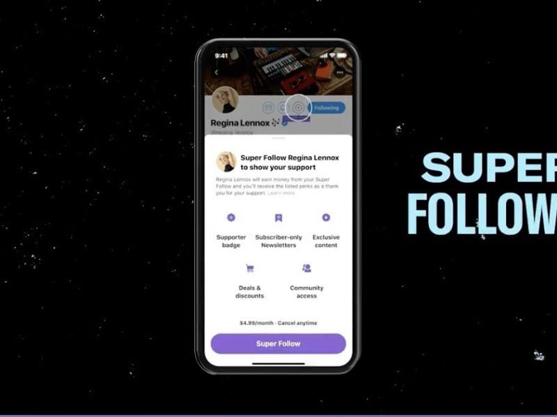 Twitter Super Follow