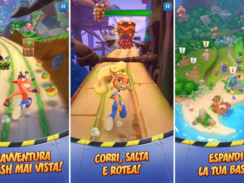 Crash Bandicoot On the Run