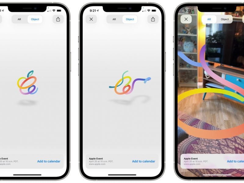 Animazione evento Apple 20.21