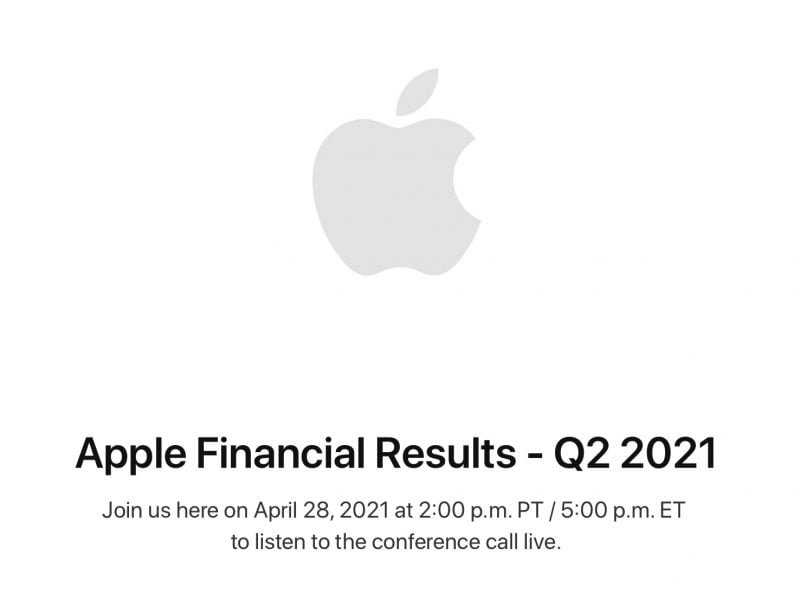 Q2 21 AAPL