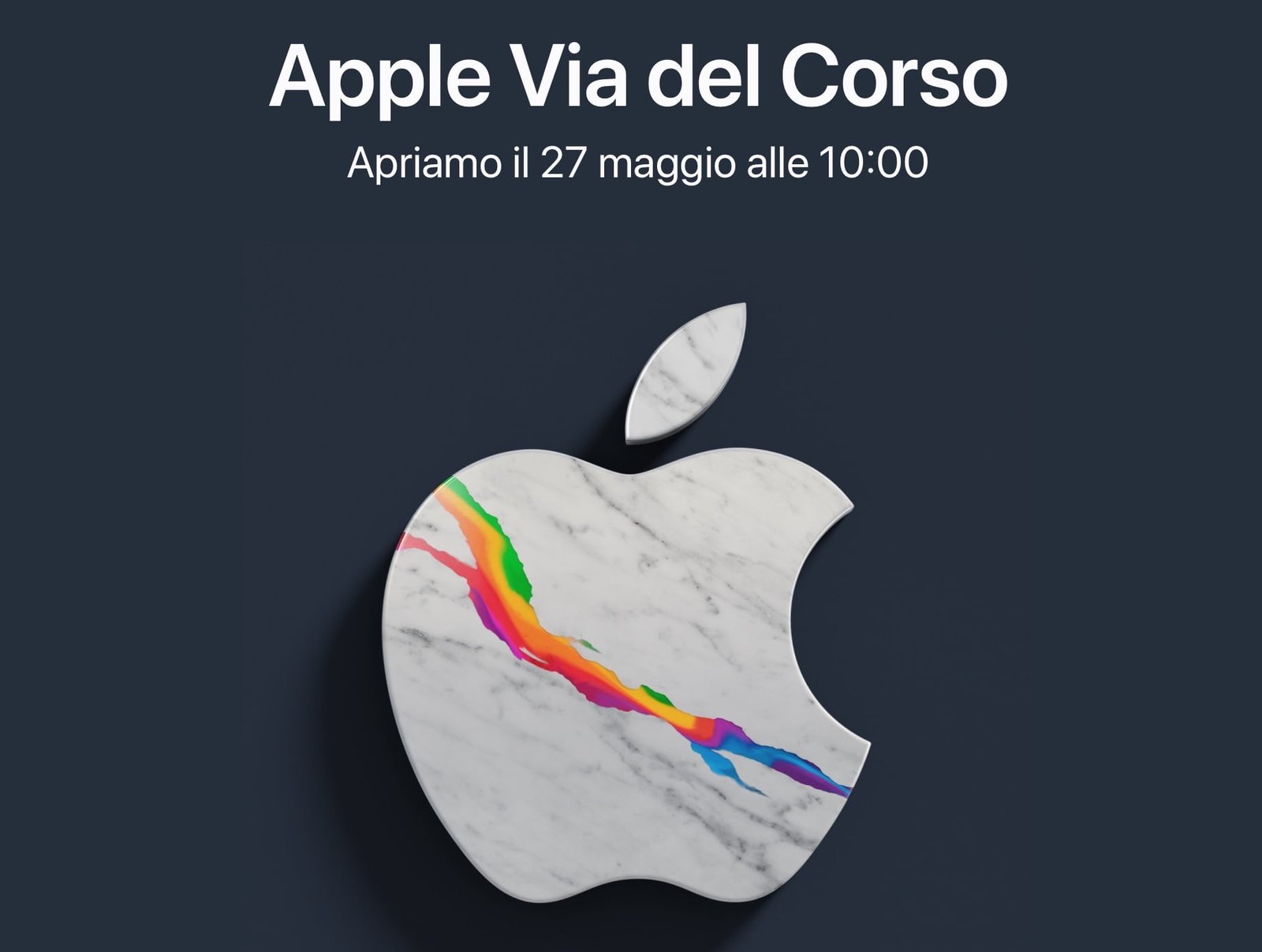 L’Apple Store di via del Corso a Roma apre domani 1 Apple Store via del Corso