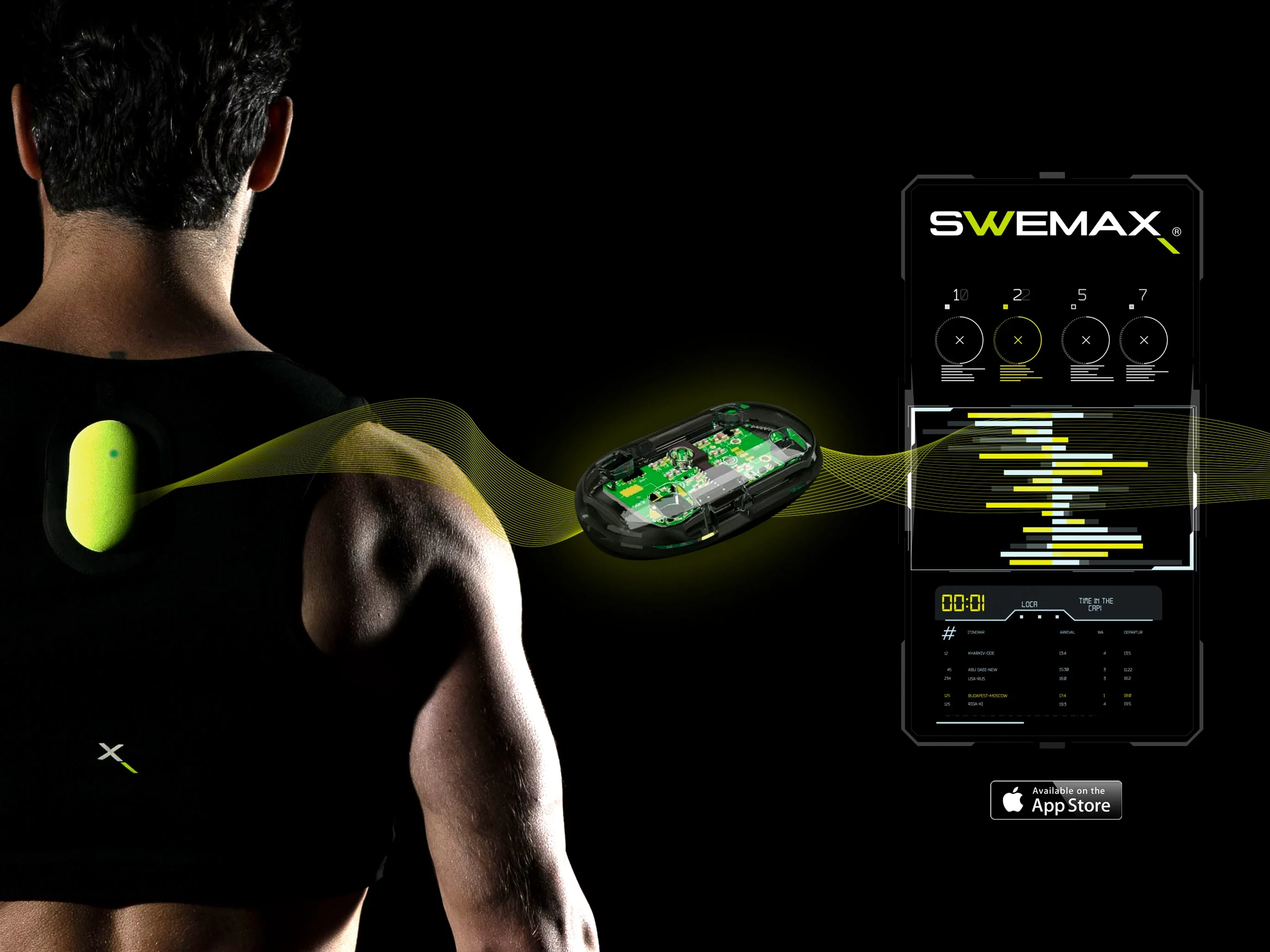 Swemax, il sensore per sportivi che analizza il sudore 1 Swemax, il sensore che analizza il sudore