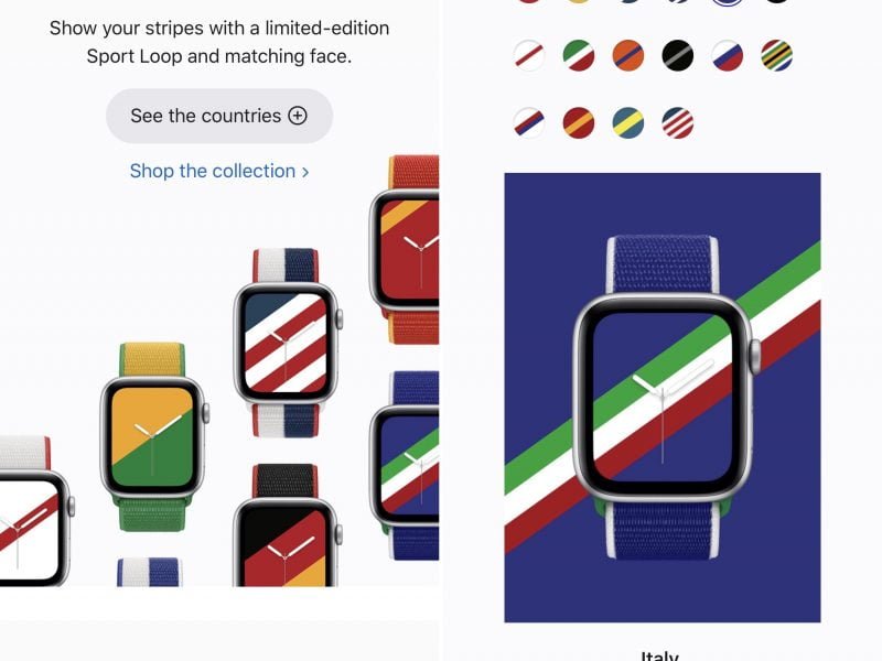 Watchface internazionali