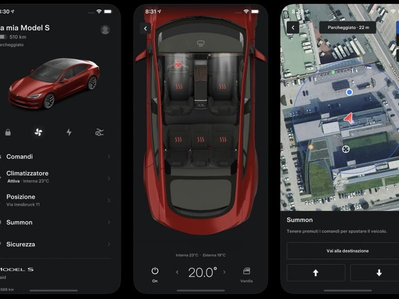 L’app di Tesla per iOS si rinnova con la versione 4 4 App Tesla