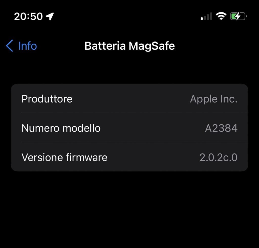 Firmware MagSafe Battery Pack