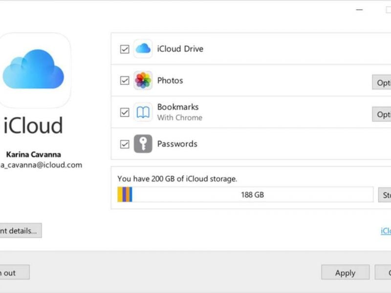 iCloud Windows