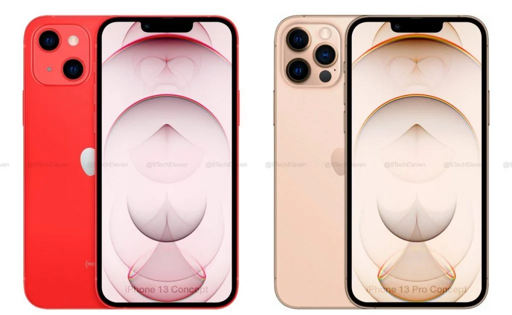 California Streaming: cosa aspettarci questa sera 2 iPhone 13 concept