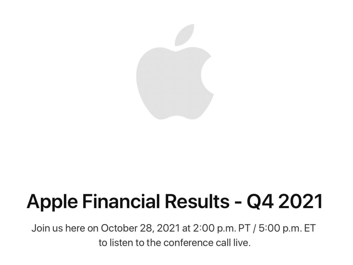 Q4 2021 di Apple: vola la Cina, i servizi valgono più di Mac e iPad 1 AAPL Q4 2021