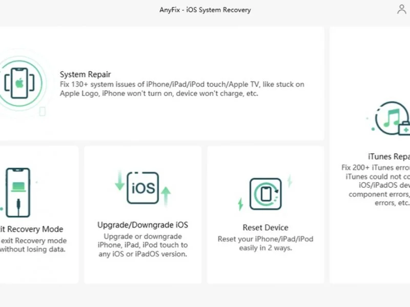 AnyFix iOS Fix