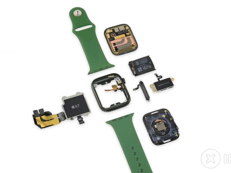 L'Apple Watch serie 7 smontato