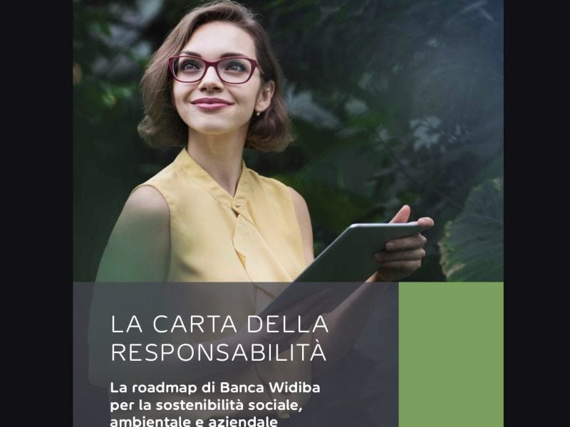 Politiche di ESG e SDG possono cambiare le società. Ne parliamo con Banca Widiba 3 Carta delle responsabilita