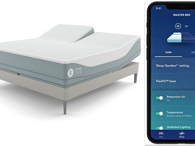 Sleep Number 360, il primo letto intelligente che parla con l’iPhone 2 Sleep Number 360