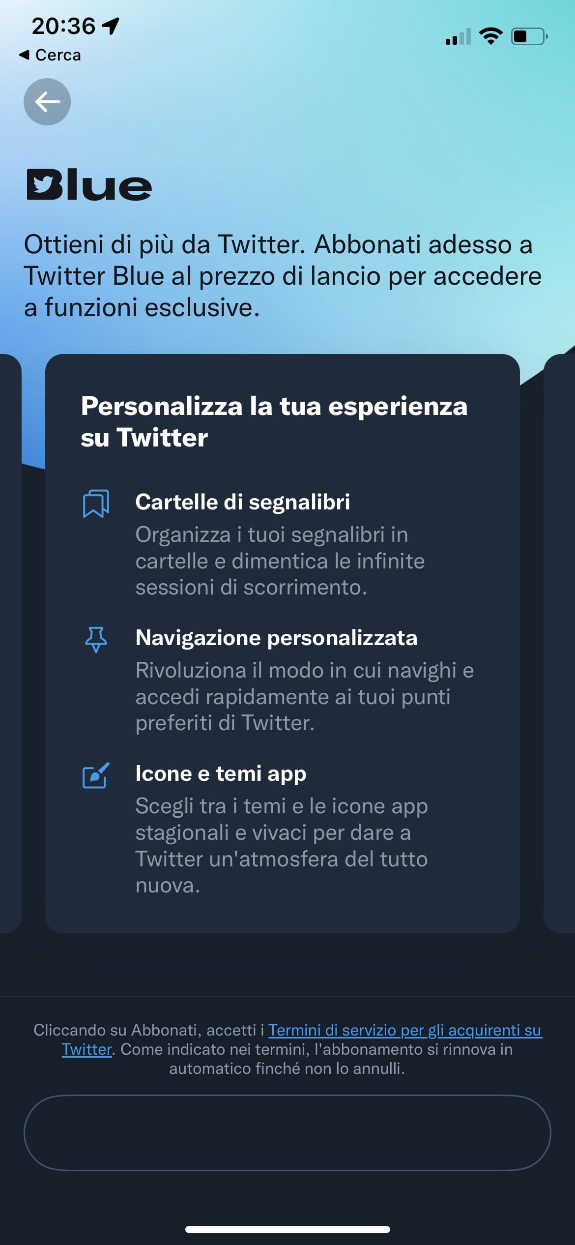 Ci meravigliamo del tasto edit di Twitter 2 Alcune funzioni incluse in Twitter Blue
