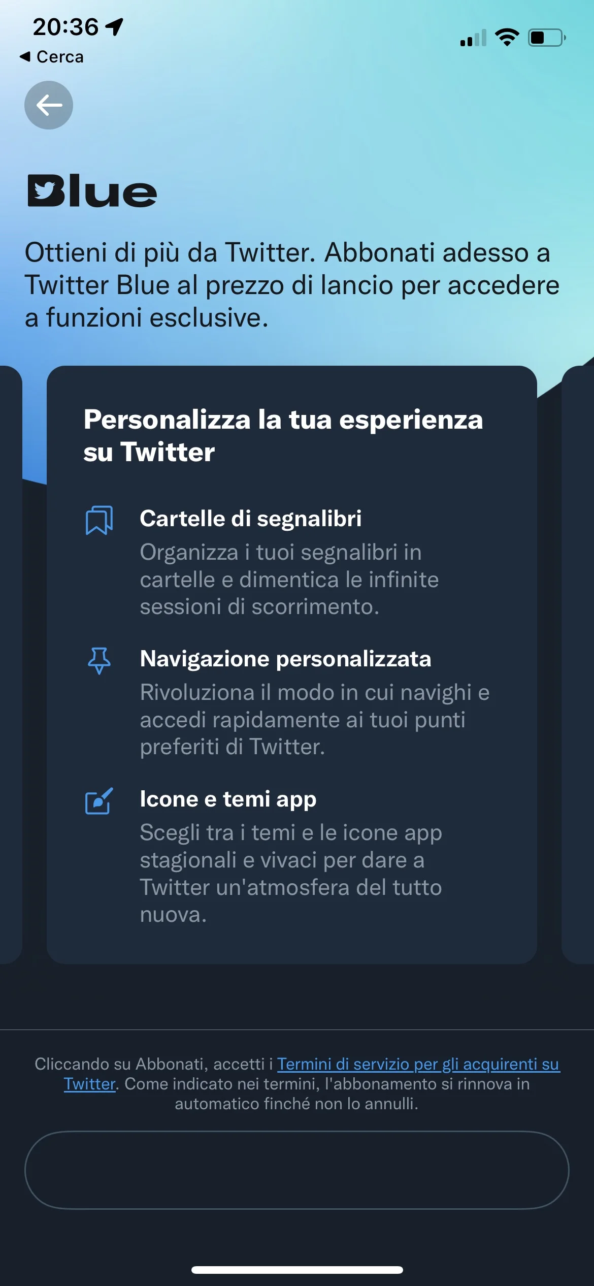 Ci meravigliamo del tasto edit di Twitter 2 Alcune funzioni incluse in Twitter Blue