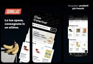 Gorillas ti porta la spesa a casa in 10 minuti 3 Gorillas app