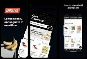 Gorillas ti porta la spesa a casa in 10 minuti 3 Gorillas app