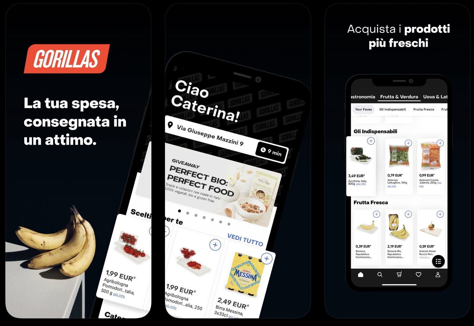 Gorillas ti porta la spesa a casa in 10 minuti 1 Gorillas è un servizio che ti porta la spesa in casa in 10 minuti
