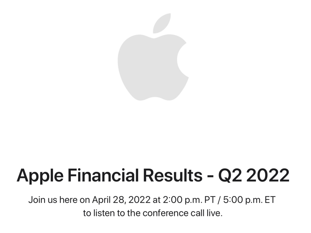 Secondo trimestre fiscale 2022 di Apple: fatturato sfiora i 100 miliardi 1 secondo trimestre fiscale 2022 di Apple