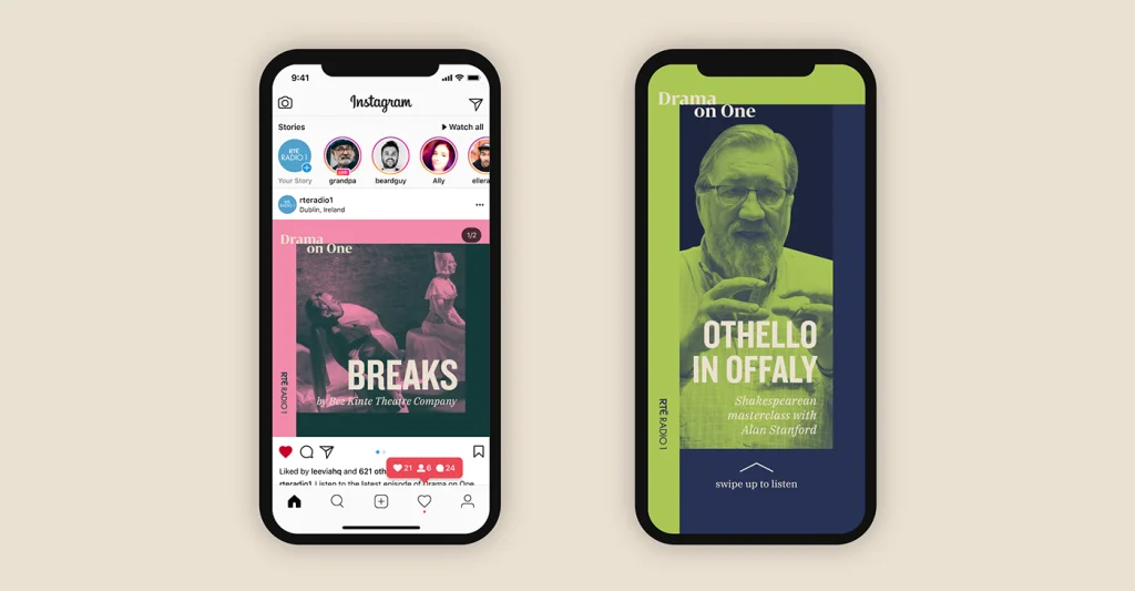 Drama on One Podcast & Radio Identity
