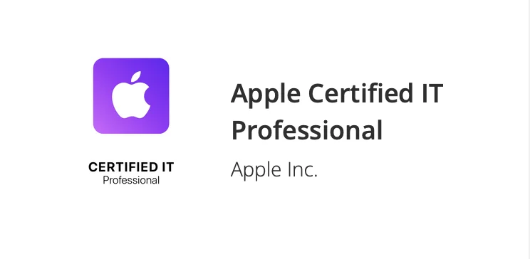 Il badge ufficiale per la certificazione IT