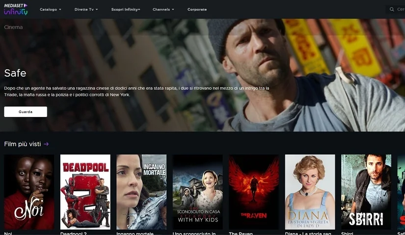 Mediaset Infinity ora è anche per Apple TV 1 Mediaset Infinity per Apple TV