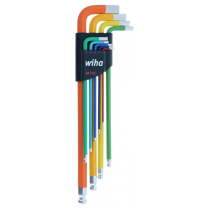 I 12 strumenti che Jonathan Ive ha sul suo banco di lavoro 4 9 Piece Ball End Color Coded Hex L-Key Set - Metric