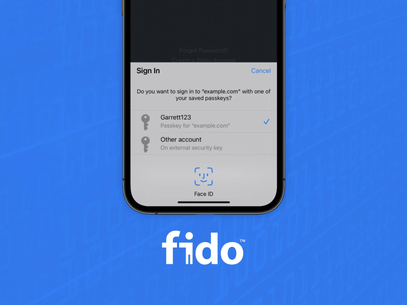 Sign in with Fido