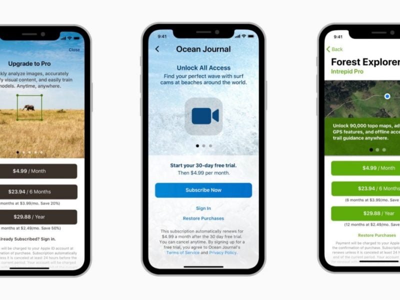 abbonamenti nelle app