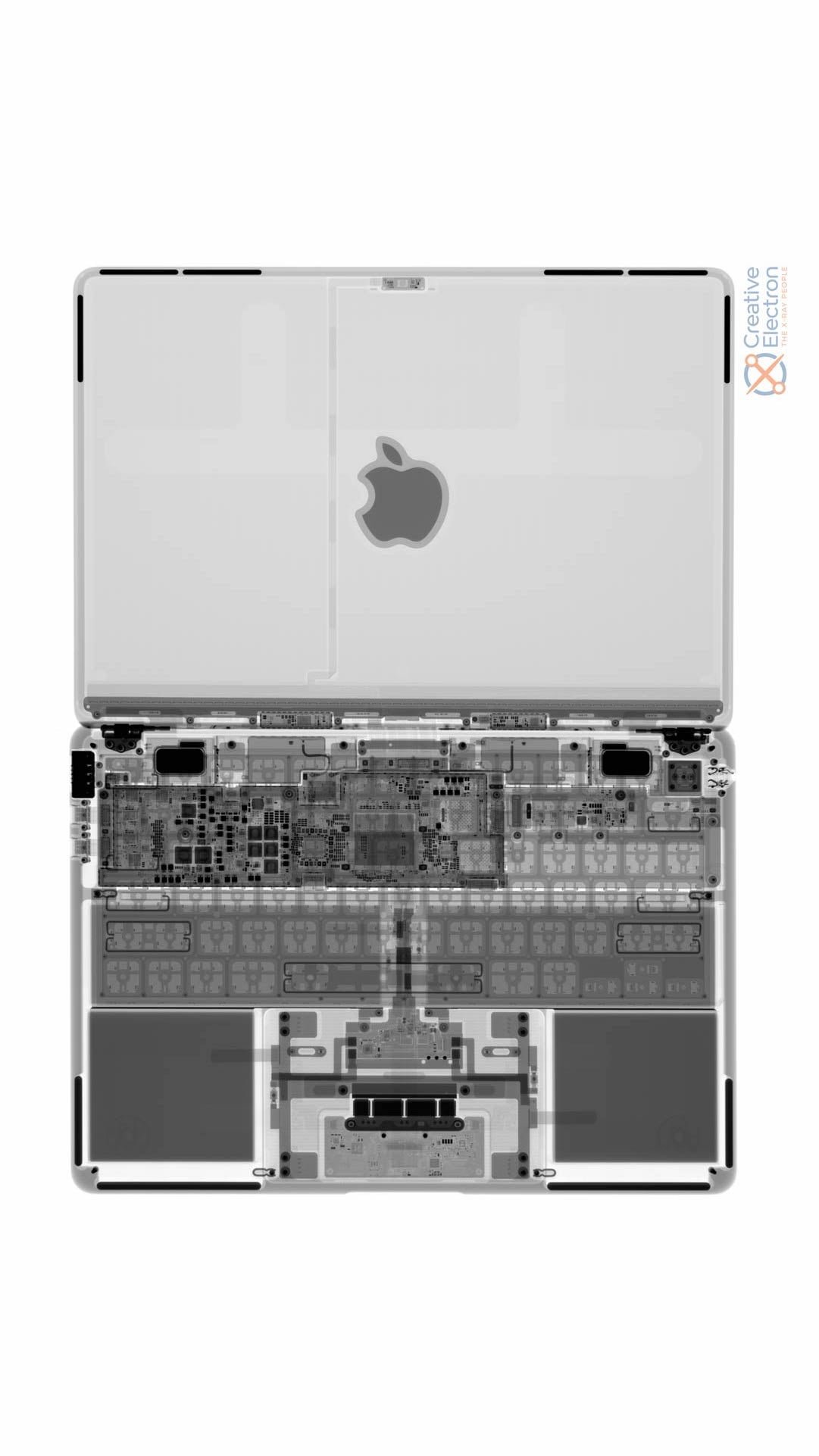 Il MacBook Air M2 ai raggi X