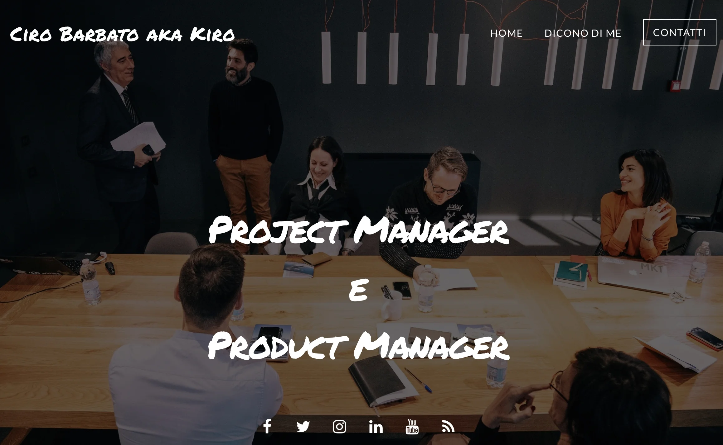 Come creare un servizio di short url personalizzato 5 La mia landing page personale