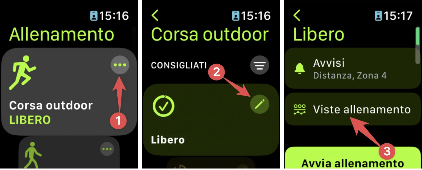I passaggi da svolgere peer attivare le fasce di frequenza cardiaca in watchOS 9