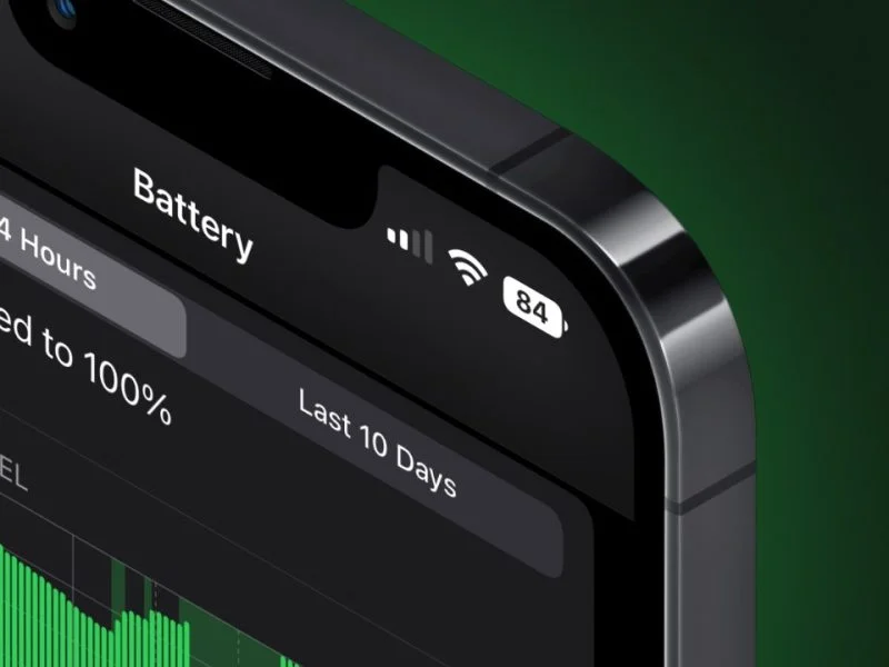 percentuale batteria iOS 16